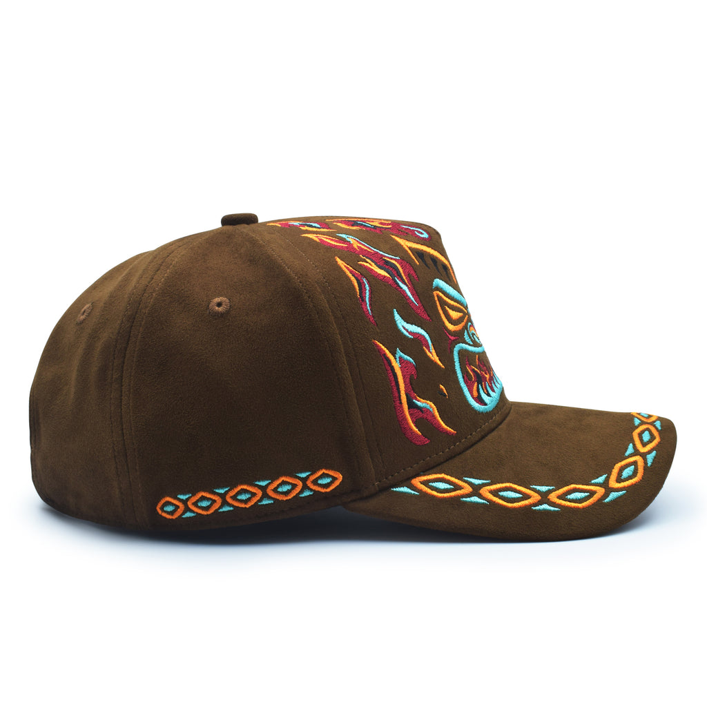 Tiki Embroidery Baseball Cap