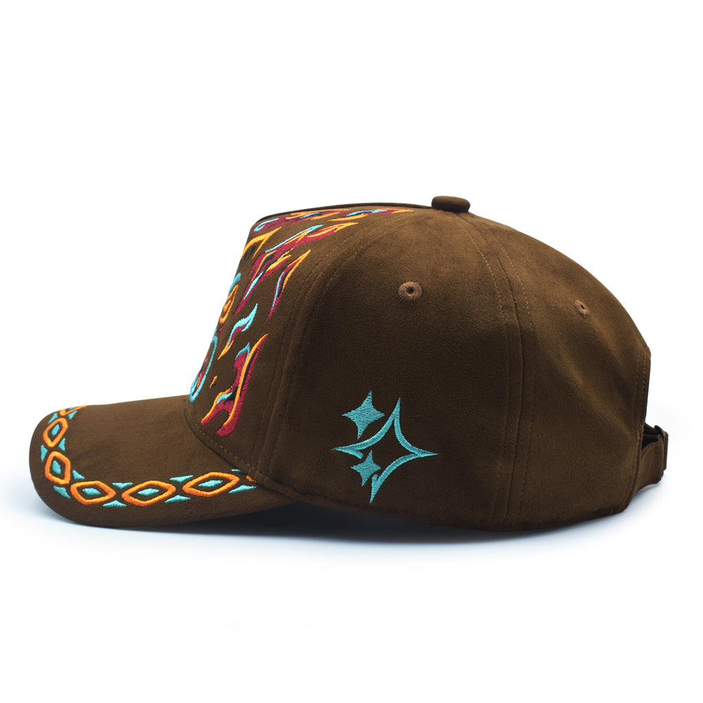 Tiki Embroidery Baseball Cap