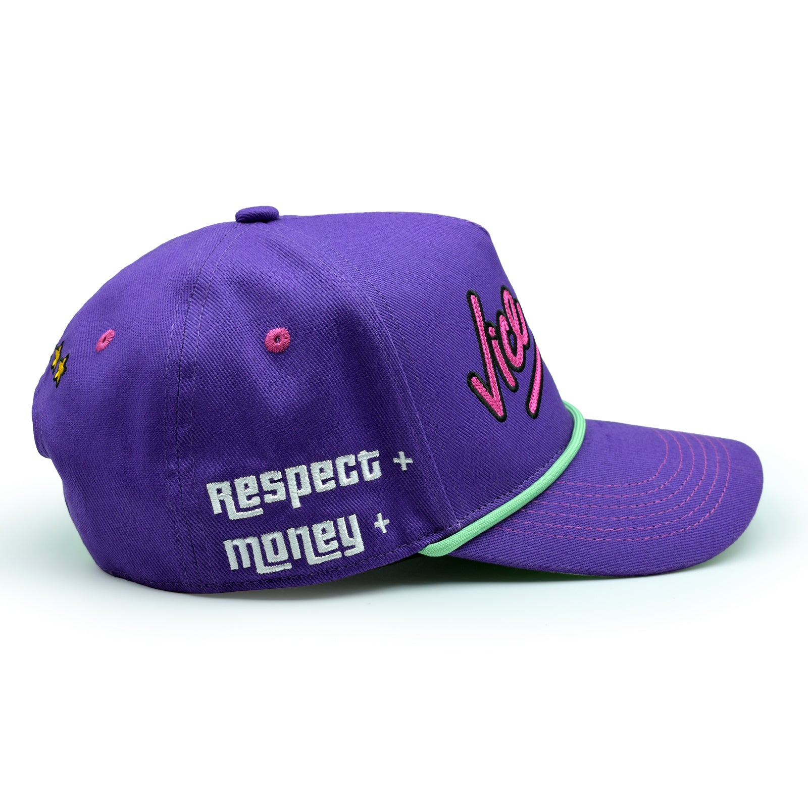 Vice cap embroidered cap